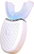 Resim WingFly Elektrikli Ultrasonik Diş Fırçası 360° Otomatik Diş Fırçası Tam Otomatik Ultrasonik U şekilli Akıllı Temizlik Diş Fırçası Çocuk Diş Fırçası Sonic Diş Fırçası Kablosuz (Beyaz) 
