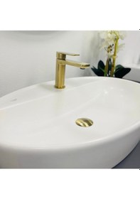 Resim Turkuaz Seramik Cerastyle One 67 x 42 CM Tezgah Üstü Delikli Lavabo 