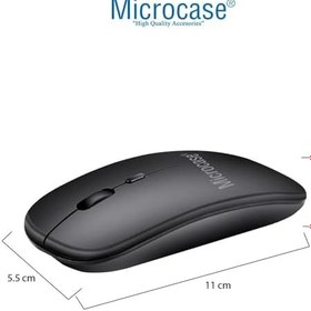 Resim Microcase Xiaomi Pad 5 Uyumlu Tablet Çanta+Türkçe Bluetooth Klavye +Mouse+ Standı AL4383 Lacivert 