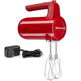 Resim KitchenAid 5KHMB732EER Çırpıcı Karıştırıcı Tekli Şarjlı El Mikseri 