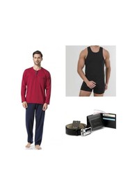 Resim Pierre Cardin 5454pc2li145 Erkek Çeyizlik Set-bordo Bordo 