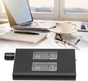 Resim Annadue Kulaklık Amplifikatörü Taşınabilir 3.5mm AUX Ses Şarj Edilebilir HiFi Kulaklık Amplifikatörü, Alüminyum Alaşımlı Mat Yüzey, MP3, MP4, Cep Telefonları ve Bilgisayarlarla Uyumlu 