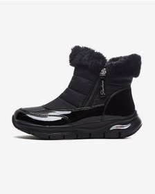 Resim Skechers Arch Fit Smooth - Cool Puff Kadın Siyah Kar Botu 167252 Bbk Siyah 