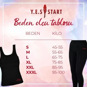 Resim Yes Start Body Sauna Termal Tayt Takımı 