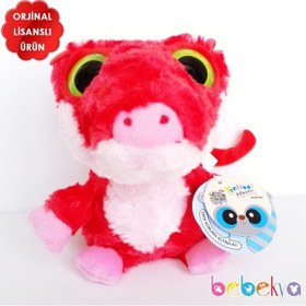 Resim Yoohoo Lisanslı Peluş Kırmızı Ejderha Peluş Oyuncak 20cm 