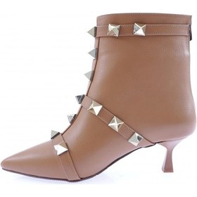 Resim Dgn K4205-22k Kadin Troklu İnce Topouklu Bot K4205-1710-R12992 Taba 