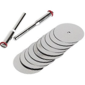 Resim Mini 12 Parça 32 Mm Ahşap Cam Saç Kesme Diski 