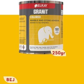 Resim Genel Markalar GRANİT COLORED Mermer ve Taş Yapıştırıcı 500GR BEJ 