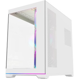 Resim Rampage Kaızer Kumandalı 7*12CM Argb Fan+Kontrolcü Pwm Fanlı Atx/m-Atx Beyaz Oyuncu Kasası 