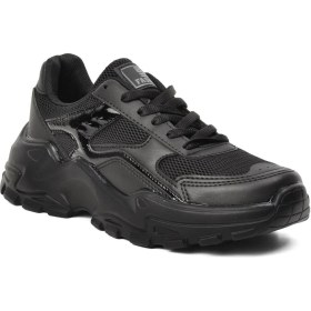 Resim Walkway Siyah Kadın Spor Ayakkabı 