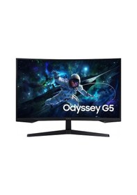 Resim Samsung Uyumlu Odyssey G5 G55c 32" 1 Ms 2K 165 Hz LS32CG552EUXUF Monitör (Yenilenmiş) 