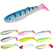 Resim 3 Parça Yumuşak T-Kuyruk 3D Gözlü Olta, Suni Balıkçılık İstekgülü, Spor Balıkçılığı,Yem Balıkçılığı,Solucan Taklidi,Gerçekçi Yem,Yumuşak Plastik Yem,Yüksek kaliteli silikon,Yapay Balık Yemi,Açık Hava Sporcuları,Bass Balıkçıları 