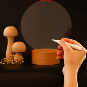 Resim By Lamp Kalemli Yazılabilir LED Mesaj Panosu Gece Lambası | ByLamp 