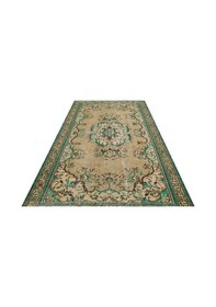 Resim Eskıtme El Dokuma Vıntage Halı 174 X 280 Cm 9667 