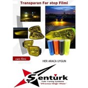 Resim Far Stop Sis Kaplama Filmi Transparan 100X30 Ebat Siyah 