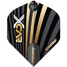 Resim Winmau Prism Delta Standart 6915.289 Mvg Evox Black Dart Flight 