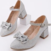 Resim Prensesbenim Gümüş sitiletto cupra 