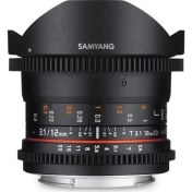 Resim Samyang 12Mm T3.1 Vdslr Ed As Ncs Fisheye Cine Lens 