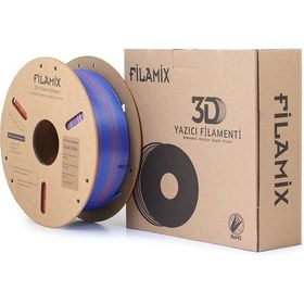 Resim Filamix Mystic Parlak Mavi Yeşil Turuncu 1.75mm 1kg Filament - Urhanshop Gönderimli 