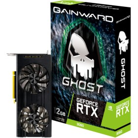 Resim Gainward Nvidia GeForce RTX 3060 Ghost NE63060019K9-190AU 12 GB 192 Bit GDDR6 Ekran Kartı Gainward