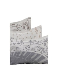 Resim Stella Jumboo Series Nota Model Tek Kişilik Yatak Örtüsü 