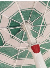 Resim Sumedecor&Design Yüksek Kalite 10 Telli Eğilebilir 2 M Plaj Şemsiyesi + Bidon 