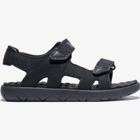 Resim Timberland Perkins Low Arkadan Bantlı Çocuk Siyah Sandalet 