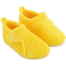 Resim Gezer Kışlık Kız Çocuk Peluşlu Rahat Taban Cırt Cırtlı Ayarlanabilir Ev Okul Kreş Panduf Ayakkabı Ga2kfm.03422.01.026.b43 Sarı 