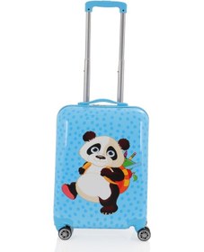 Resim Mçs Group V307 Abs Çocuk Valiz-mavi-panda Baskı S18y10001800408 00408 
