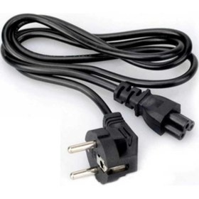 Resim JUNGLEE 1.5 Metre Pc Mönitör Fişi 3x0,75 Mm 3 Pin Yonca 220v 10a Adaptör Laptop Yazıcı Power Güç Kablosu 