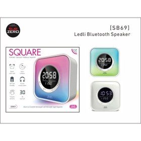 Resim Subzero HASIRCIJET SQUARE 10 RENKLİ / DERECELİ / KABLOSUZ HOPARLÖR SB69 