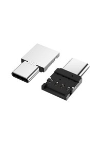Resim Tip C USB OTG Konnektör Adaptörü USB Flash Sürücü S8 Note 8 Andro 