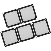 Resim Yuntech01 5 Adet 8cmx8cm Nylon Manyetik Bilgisayar Kasası Fan Toz Filtresi - Yüksek Havalandırma Oranı, Hassas Delikler, Mdf Ve Alüminyum Kasalara Uygun 