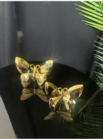 Resim Halcyon Dekoratif Kelebek Gold 