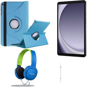 Resim Samsung Galaxy Tab A9 4GB RAM/64GB HAFIZA 8.7 Inch MAVİ TABLET+TURKUAZ KILIF+MAVİ YEŞİL KULALIK+KIRILMAZ CAM 