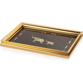 Resim Schafer Bolero Tepsi 1 PARÇA-GOLD/SIYAH01 