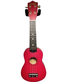 Resim Eva XU21-11RED Soprano Kırmızı Ukulele (21") | Canlı Kırmızı Renk Hafif Gövde Yapısı ve Çocuklar İçin İdeal Klavye Genişliği 