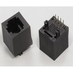 Resim Rj45 Kart Tipi Dişi Soket 180 Derece 