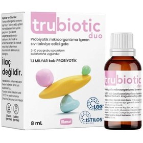 Resim Trubiotic Duo Probiyotik 8 ml 