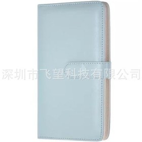 Resim Aubyhe Mavi Deri 108 Sayfa Mini 3" Canlı Sayfa Albümü - Polaroid Sq6, Q10, Q20 İçin Uyumlu - Ofis Ve Fotoğraf Saklama 