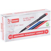 Resim Mikro Asetat Kalemi Permanent M Seri Kırmızı MK 419 