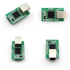 Resim Rj45 Ethernet Rs232Ttl Modül Usr-Tcp232-E2 Dhcp - Dns - Httpd 