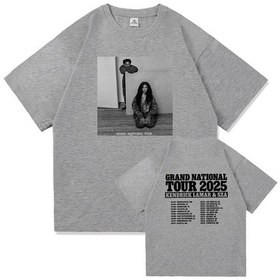 Resim Snapbuy Sza Kendrick Lamar Grand National Tour 2025 Unisex T-shirt Vintage Harajuku Style Fan Giftgökyüzü Mavikadın Gökyüzü Mavi 