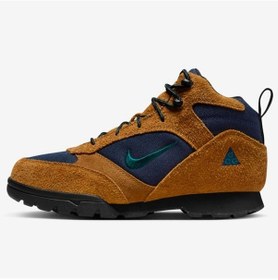 Resim Nike Acg Torre Mid Waterproof Unisex Shoes Bilekli Su İtici Hakiki Deri Trekking Outdoor Ayakkabı Camel Camel - Lacivert 