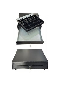 Resim Dbpos M-410 4 Gözlü Metal Para Çekmecesi Metal Sürgü 