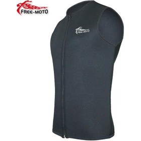 Resim Free - Moto Free-Moto Motorsikletçi Sıfır Yaka Neopren Yelek 