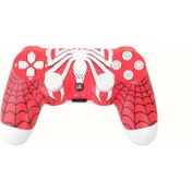 Resim PS4 Uyumlu Yeni Nesil Spider Desen Oyun Kolu 