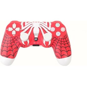Resim PS4 Uyumlu Yeni Nesil Spider Desen Oyun Kolu 