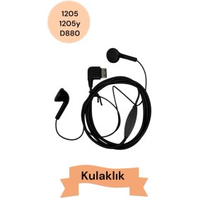 Resim Samsung Tuşlu Asker Telefon Kulaklığı D880 1205 1205Y Kulaklık 