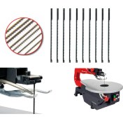 Resim Kafenn Einhell Tc-Ss 405 E Uyumlu Tezgah Dekupaj Kıl Testere Bıçak Kaba Diş 10 Parça 